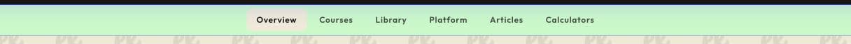 Goodiee Learn navigation links: Overview, Courses, Library, Platform, Articles, and Calculators.